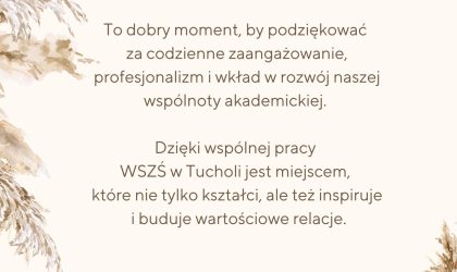 ŻYCZENIA Z OKAZJI DNIA EDUKACJI NARODOWEJ
