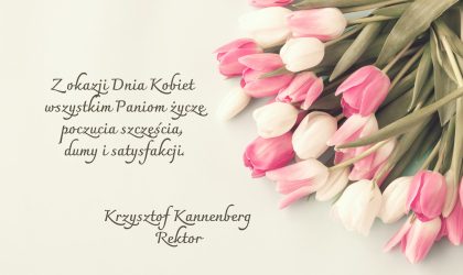 ŻYCZENIA Z OKAZJI DNIA KOBIET